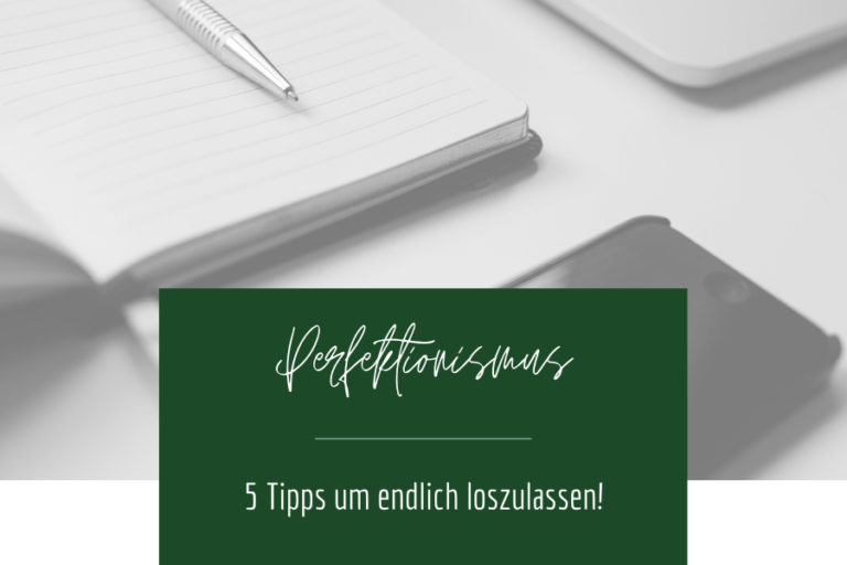 Perfektionismus ablegen
