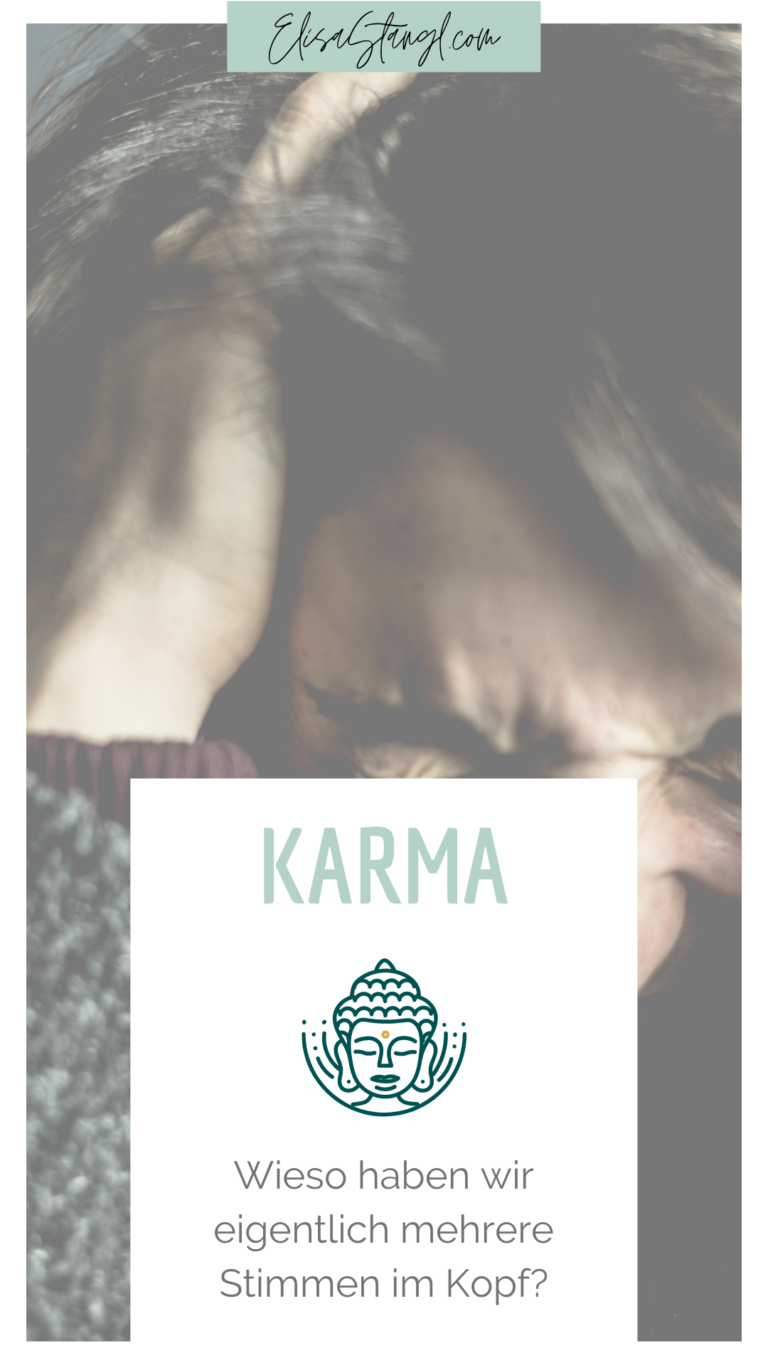 Ich Geh Jetzt In Dein Karma Rein Karma - Mehrere Stimmen im Kopf - Elisa Stangl